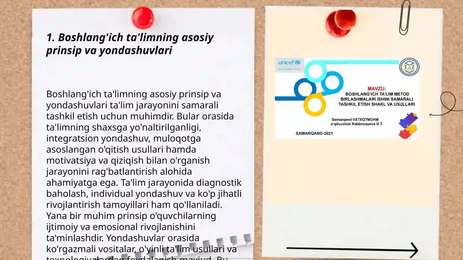 Boshlang'ich ta'lim pedagogikasining o'ziga xos xususiyatlari 3