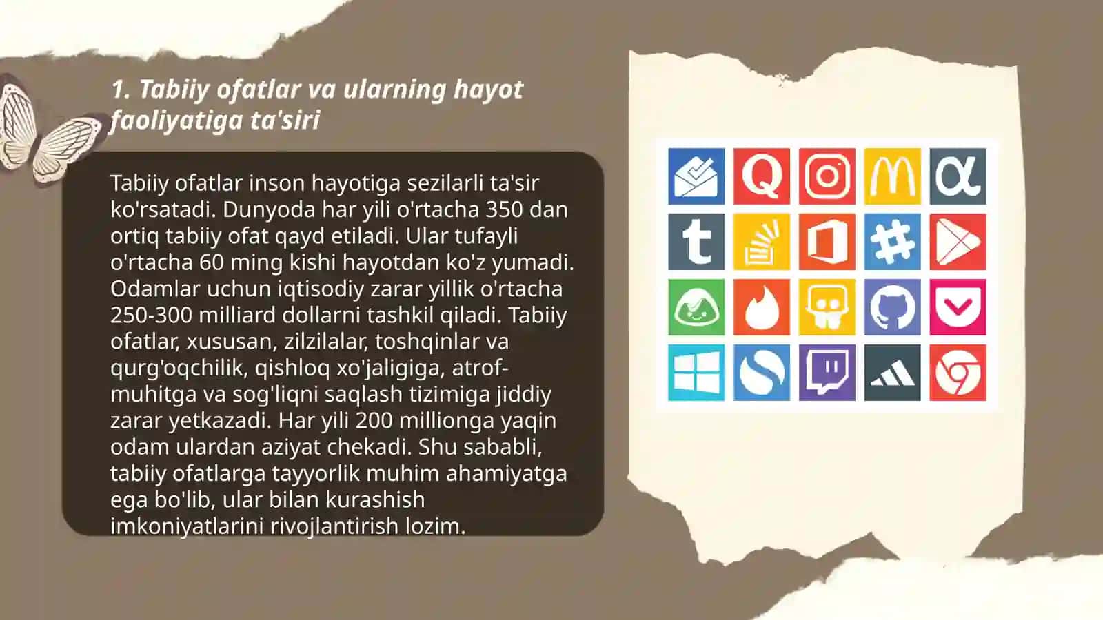 Tabiiy, texnogen, ekologik va ijtimoiy tusdagi favqulotda vaziyatlarda hayot faoliyati xavfsizligi 3