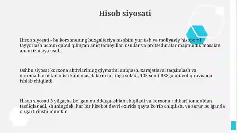 Savdo va umumiy ovqatlanish korxonalarida buxgalteriya hisobi 3