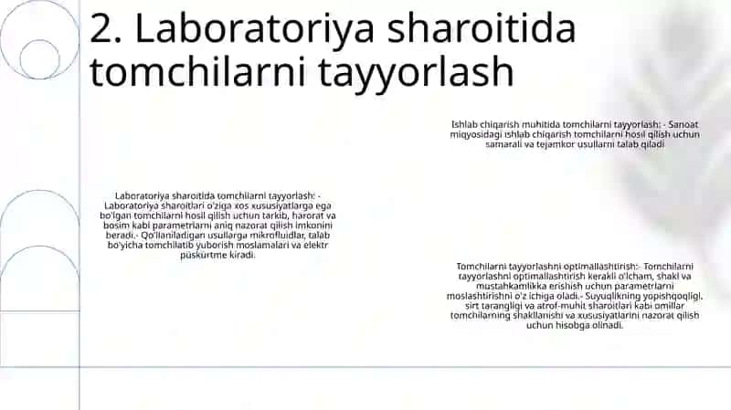 TomizgʻIlarni Laboratoriya Va Ishlab Chiqarish Sharoitida Tayyorlashni OʻRganish 3
