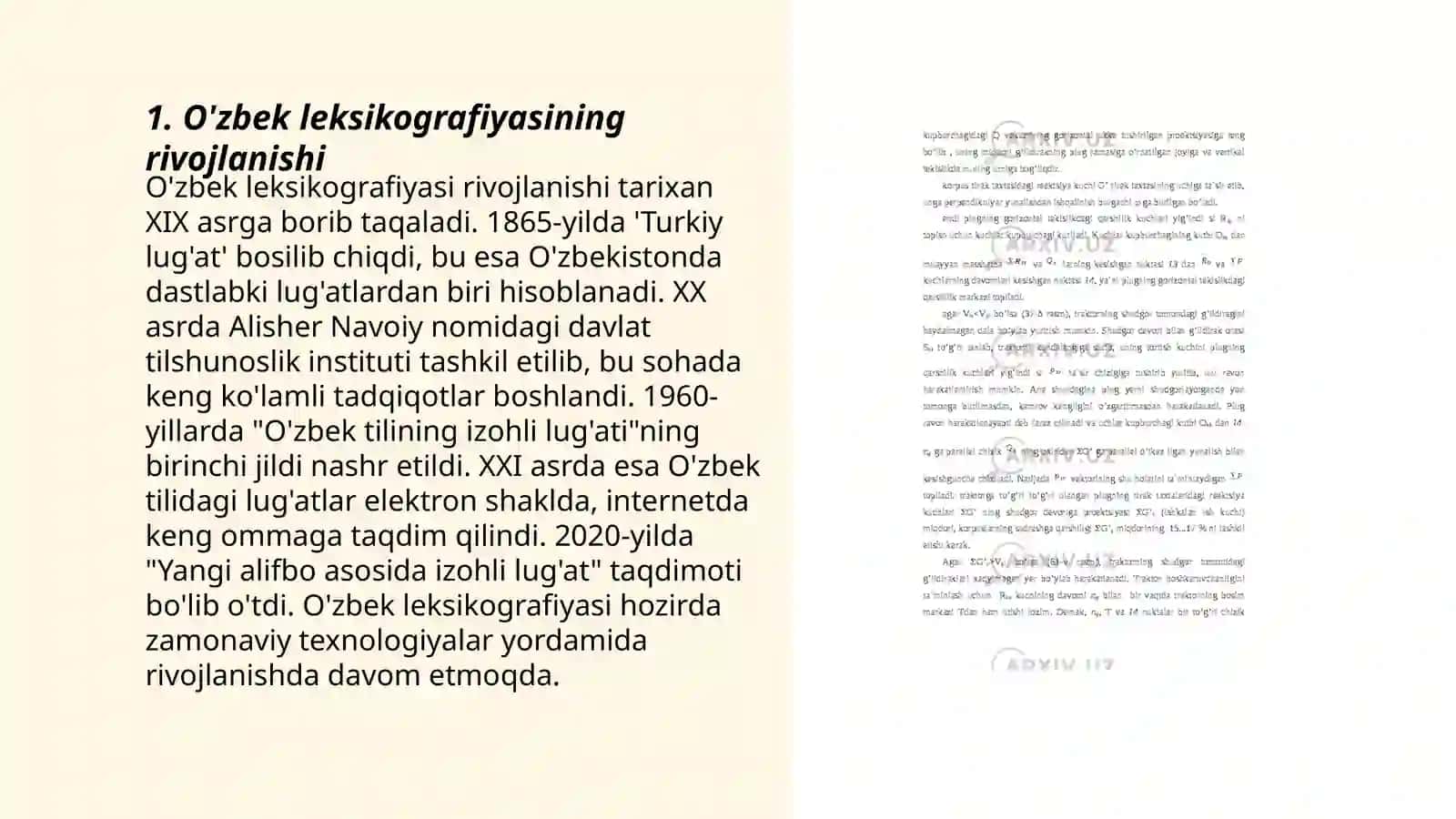 Òzbek leksikografiyasi va korpus lingvistikasi munosabati 3