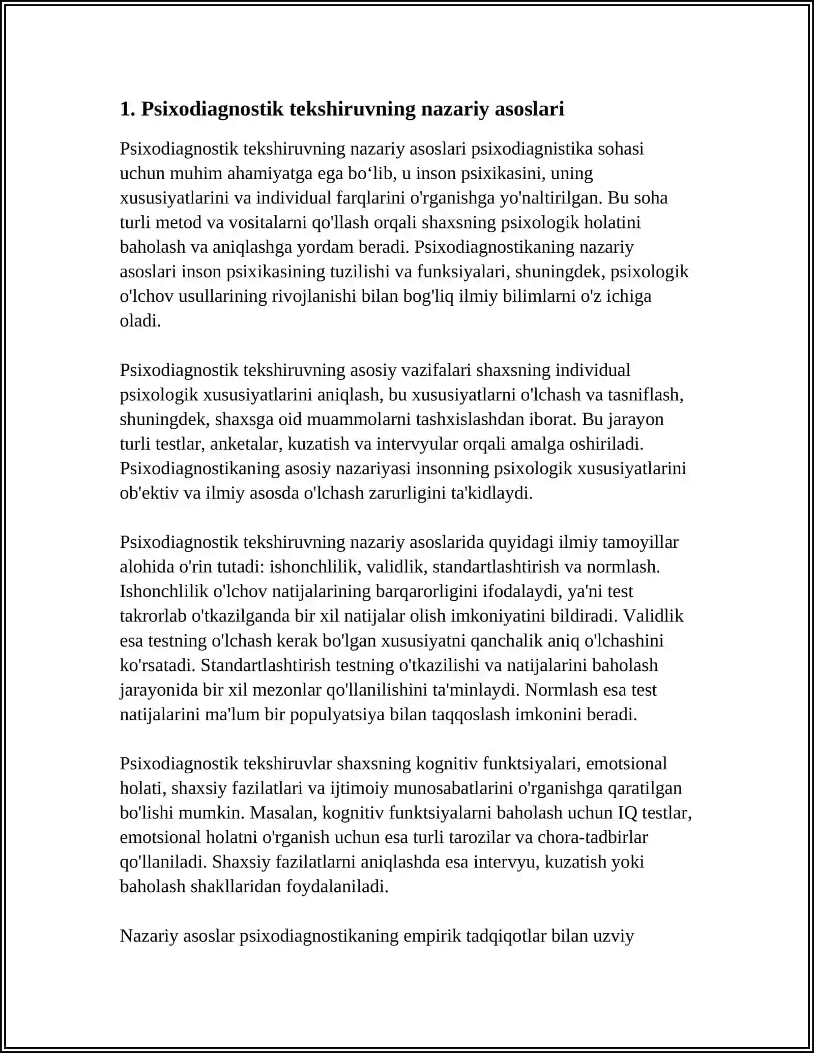 PSIXODIAGNOSTIK TEKSHIRUV VA TATQIQOTLAR 3