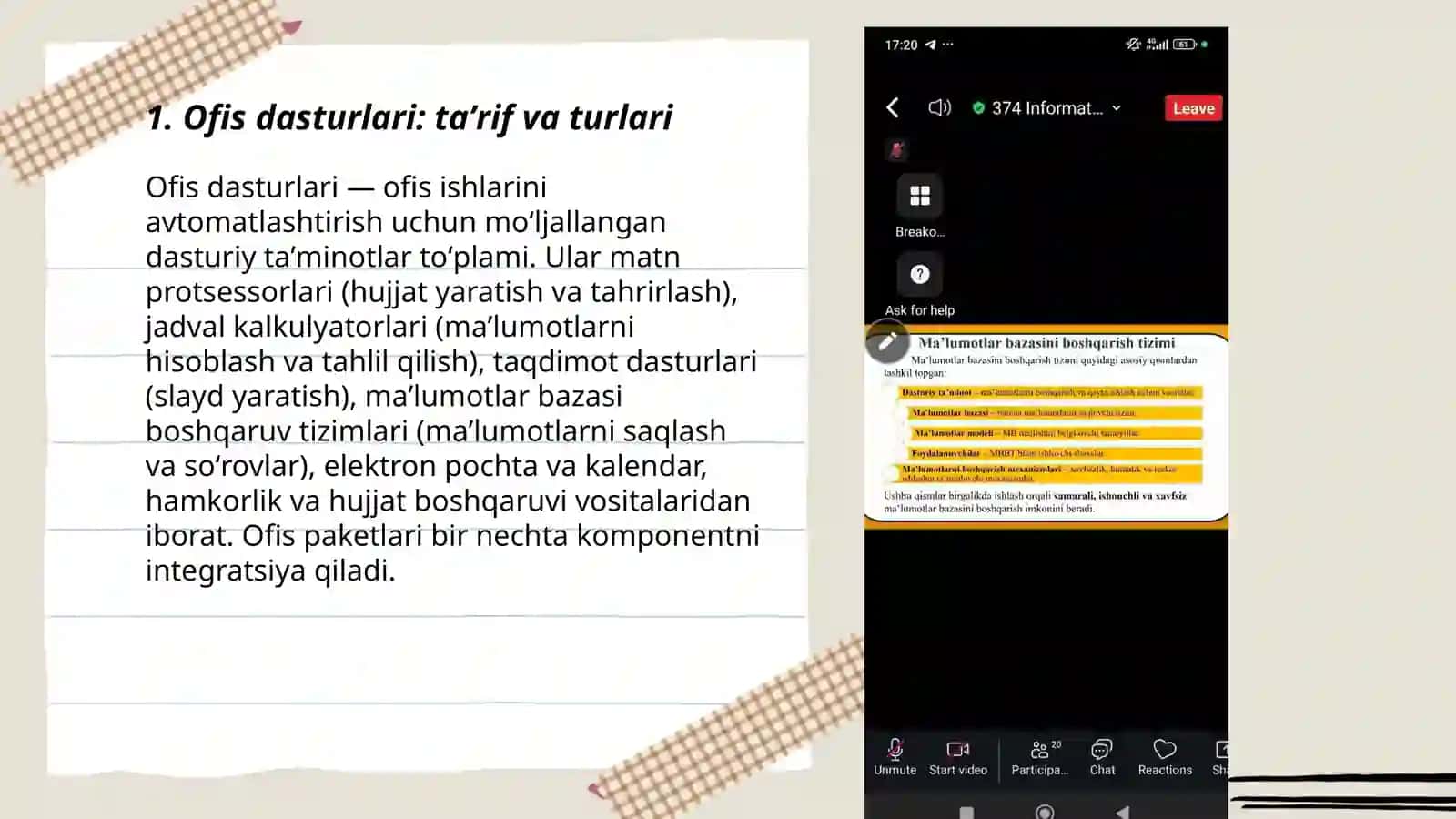 Ofis dasturlari 3