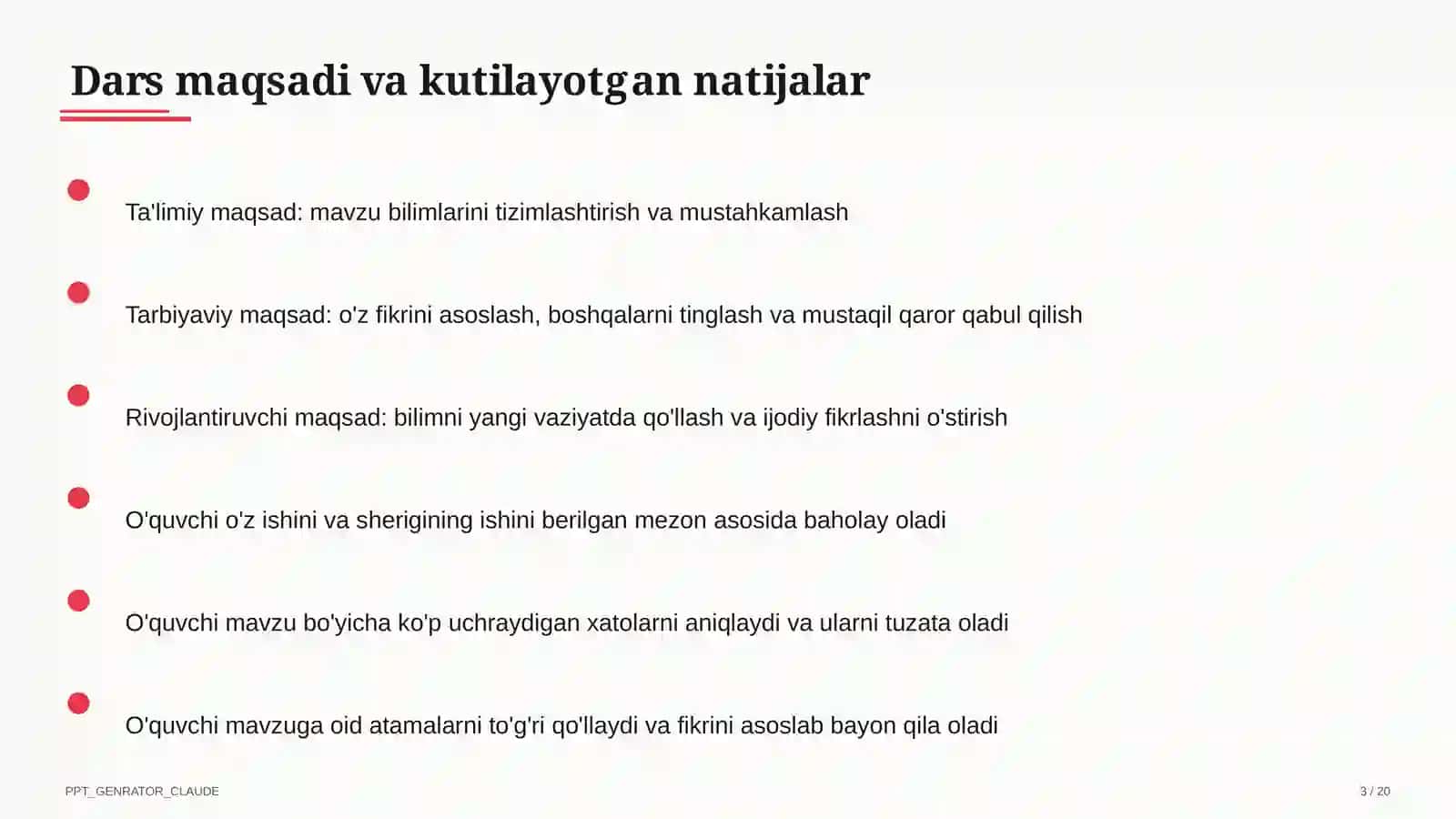 Haykaltaroshlik: loydan shakl yasash (4-sinf) 3
