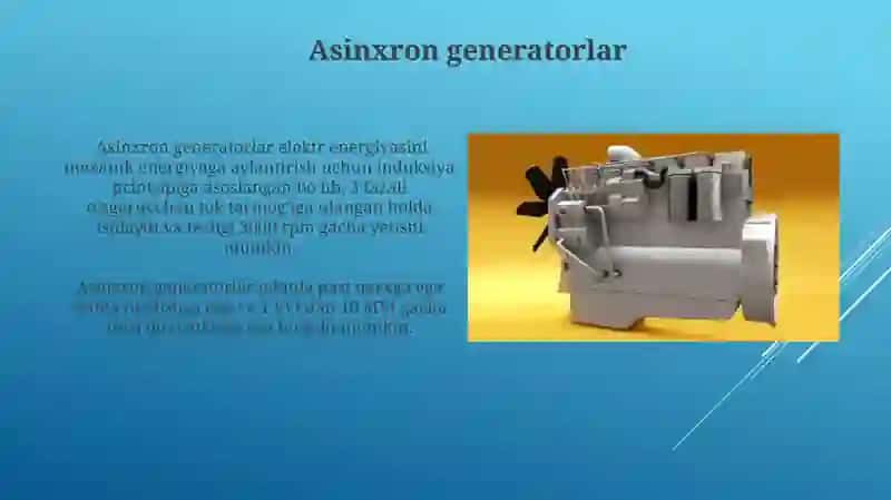 Asinxron generatorlar 3