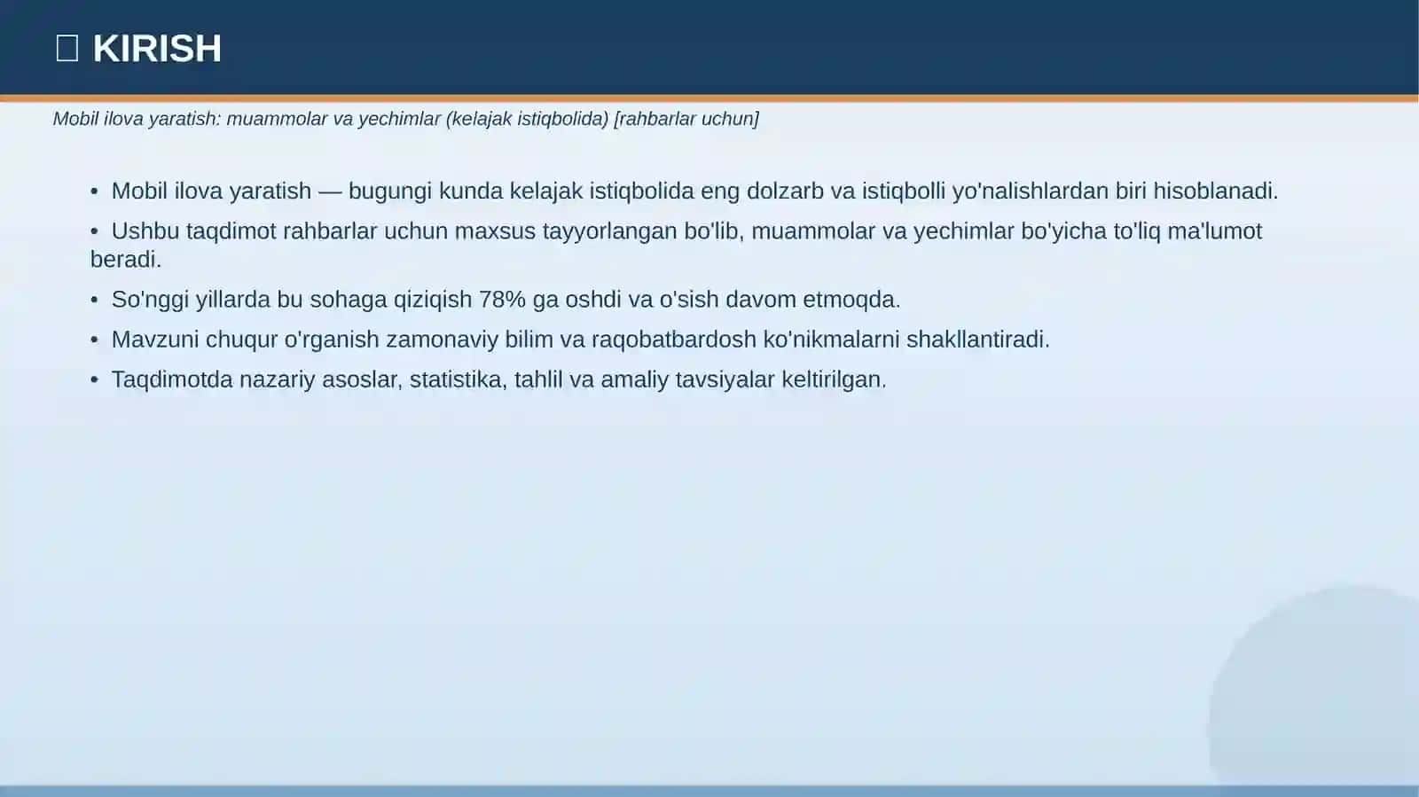 MOBIL ILOVA YARATISH 3