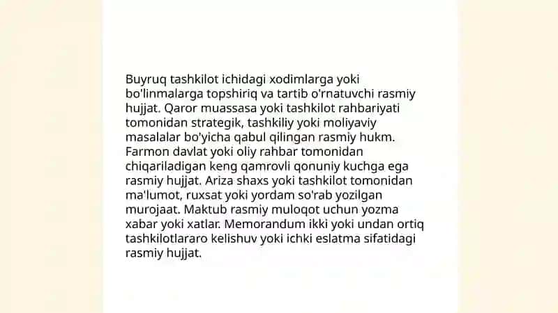 Rasmiy uslub hujjatlari 3