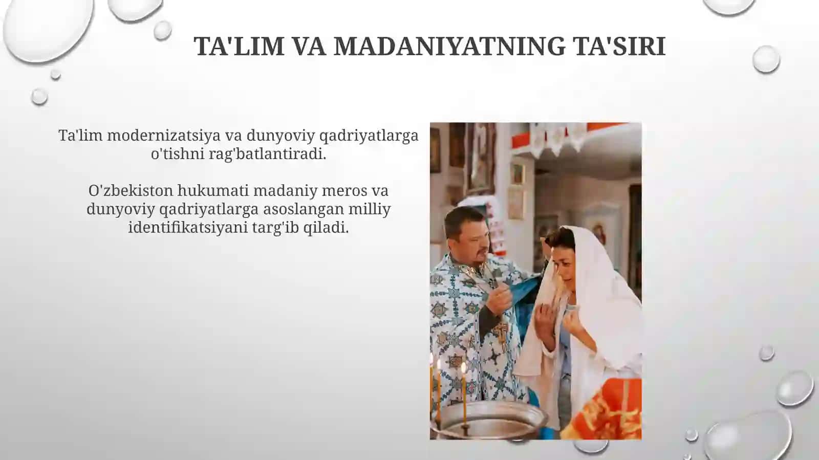 Zamonaviy O'zbekistonda Ma'naviyatning O'rni 3