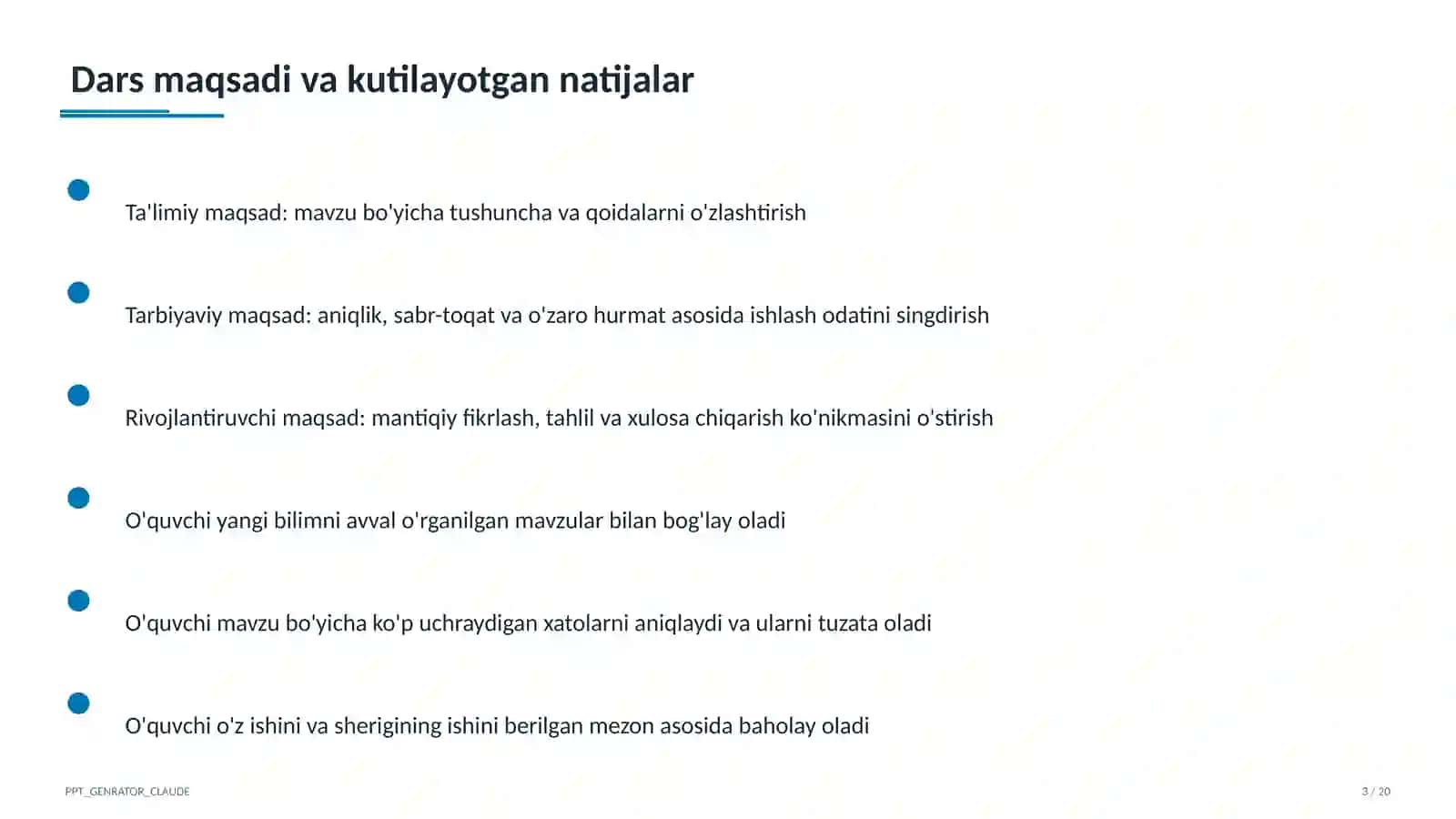 Rus tilida salomlashish va tanishish (2-sinf) 3