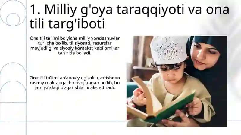 Ona Tili Ta'limi Bo'yicha Milliy Yondashuvlar 3