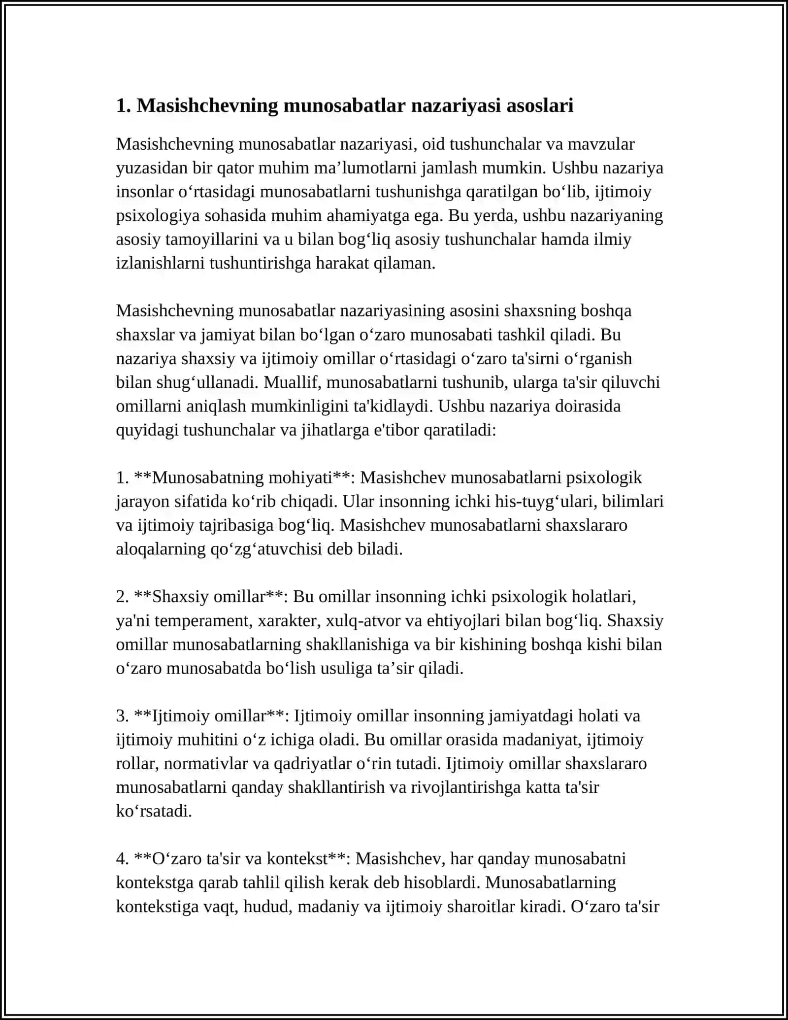 MASISHCHEVNING MUNOSABATLAR NAZARIYASI 3