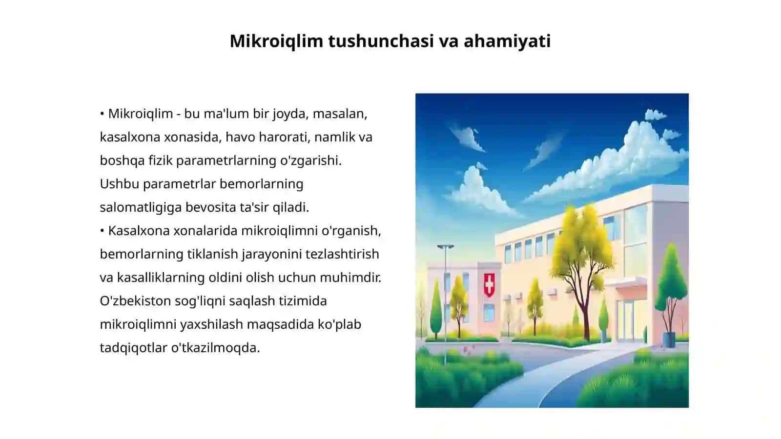 Mikroiqlim tushunchasi va uning ahamiyati 3