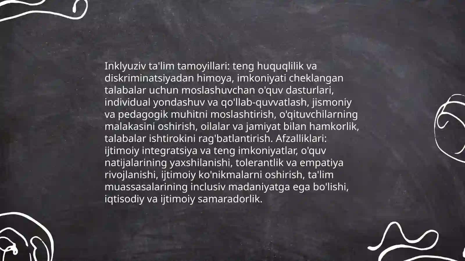 Inklyuziv ta'lim: tamoyillari va afzalliklari 3