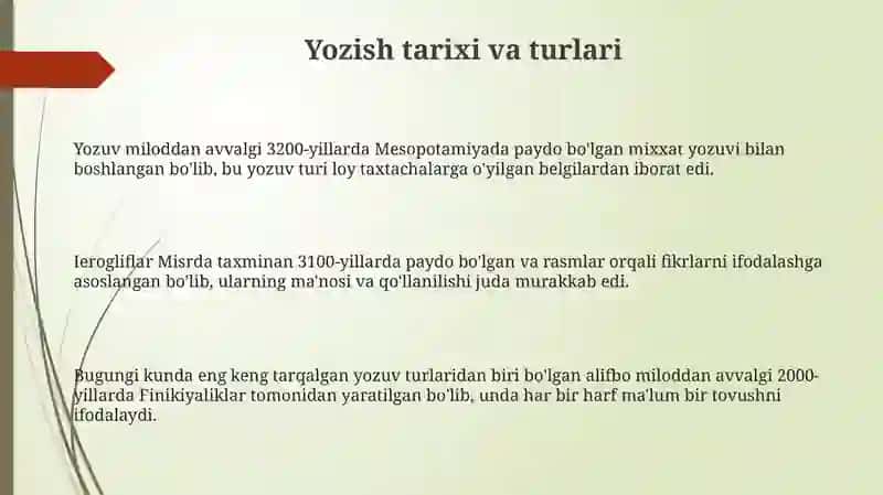 Yozuv 3