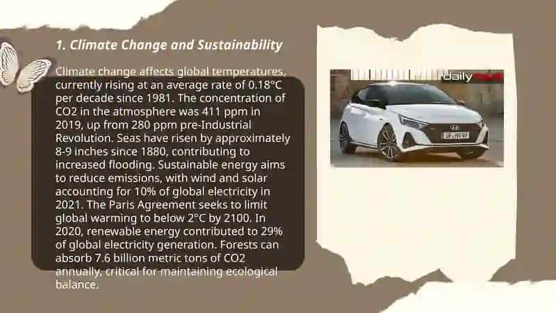 Climate Change and Sustainability 3