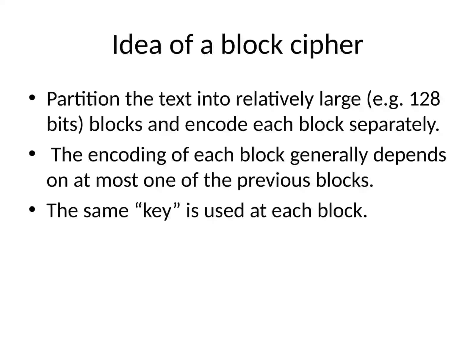 Symmetric Key Encryption Algorithms 3