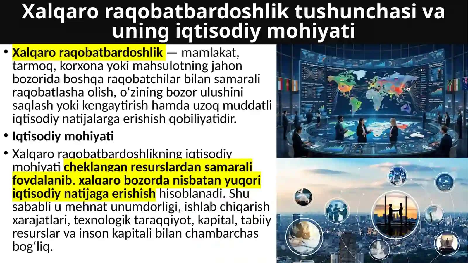 Xalqaro raqobatbatdoshlik nazariyalari va ularning evolutsiyasi 3