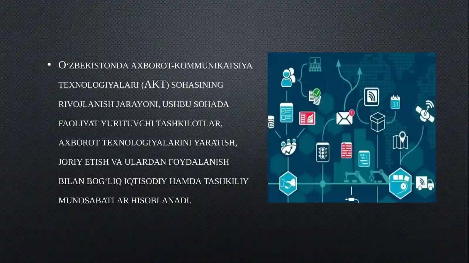 Oʻzbekistonda axborot texnologiyalari rivojlantirishning iqtisodiy-huquqiy asoslari 3