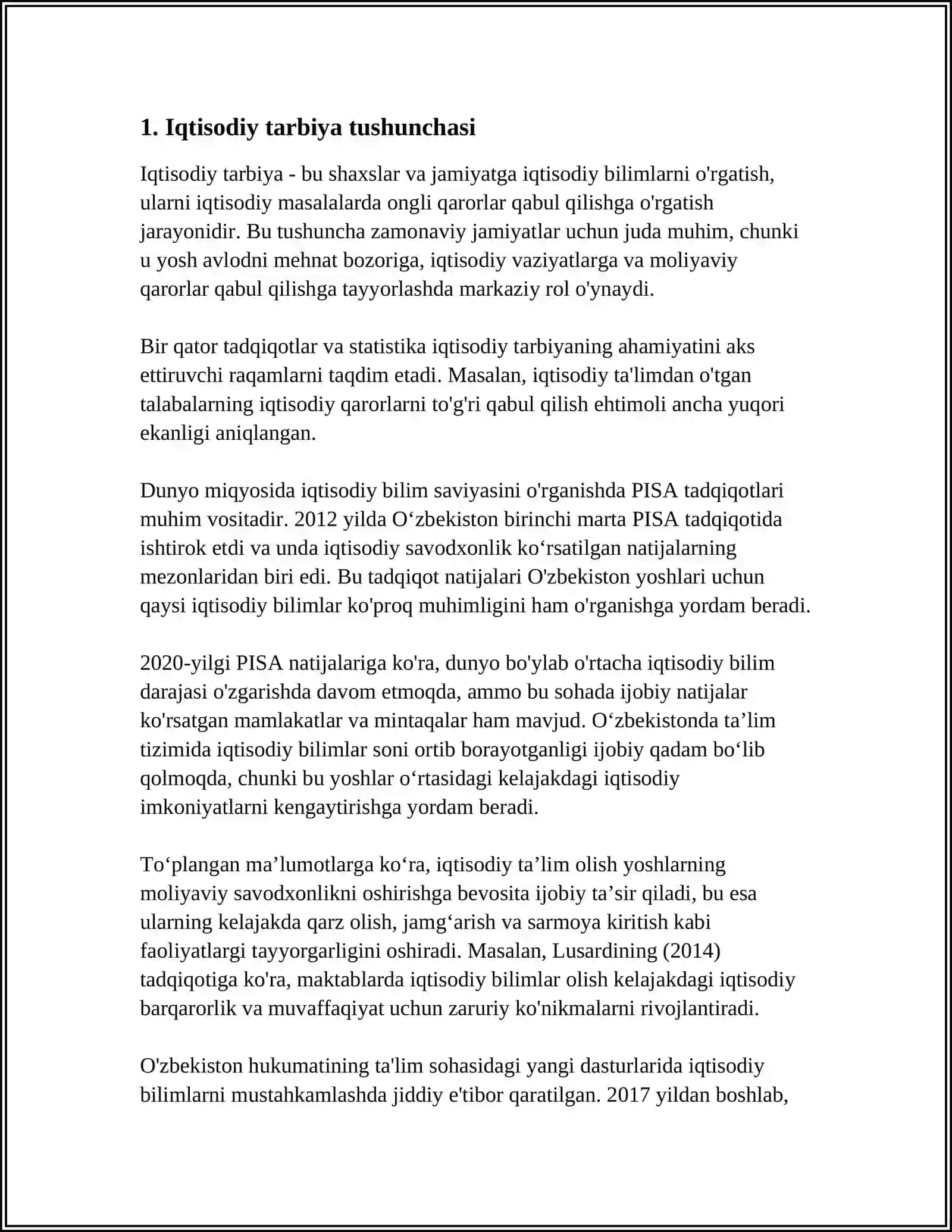 O'QUVCHILARDA IQTISODIY TARBIYANI OLIB BORISHNING SHAKLLARI 3