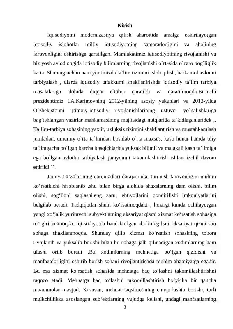 Iqtisodiyotni modernizatsiya qilish sharoitida amalga oshirilayotgan iqtisodiy islohotlar 3