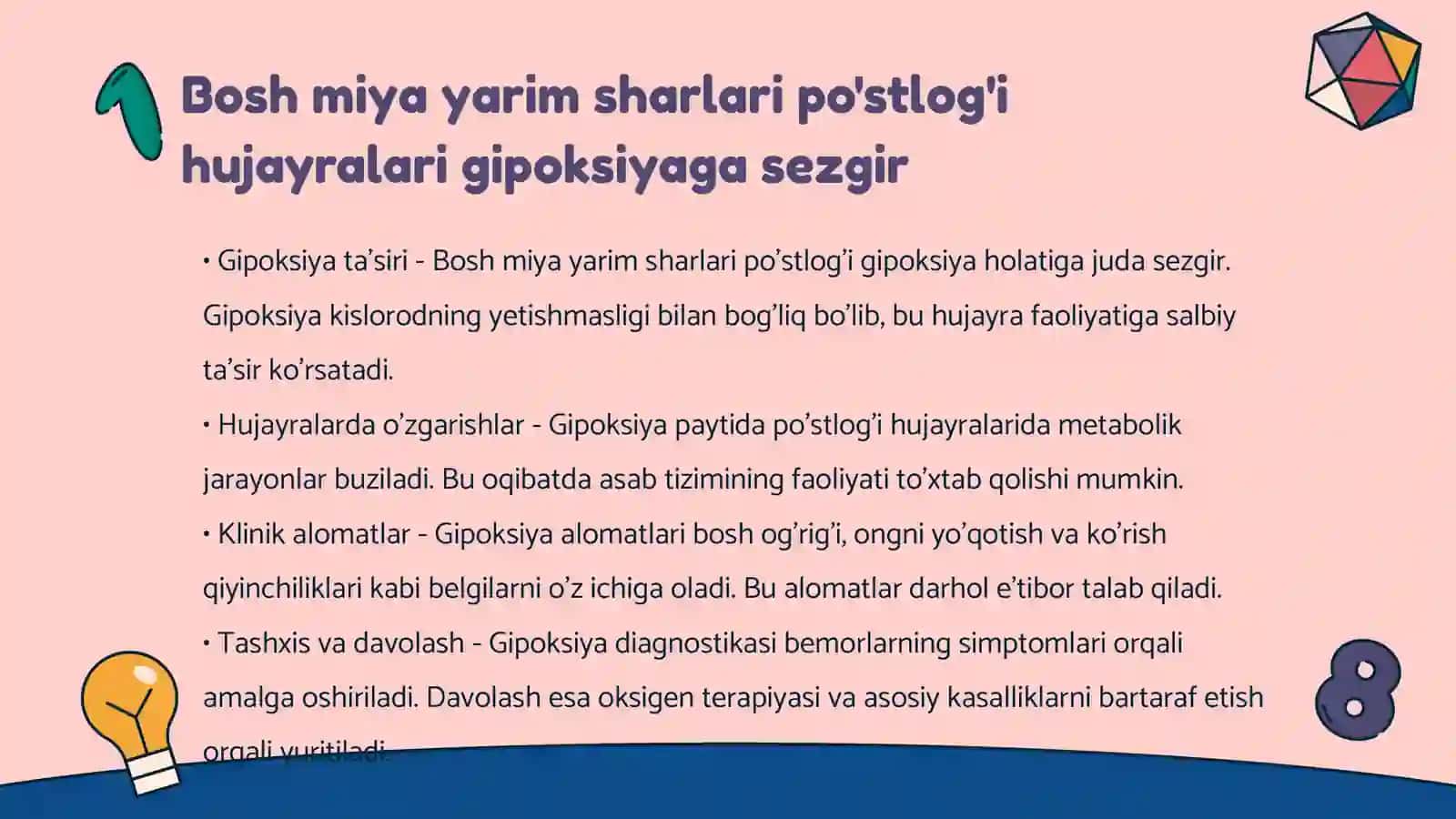 Bosh miya yarim sharlari po'stlog'i da hujayralararo bog' lanishlar.Bosh
miya yarim sharlari po'stlo 3