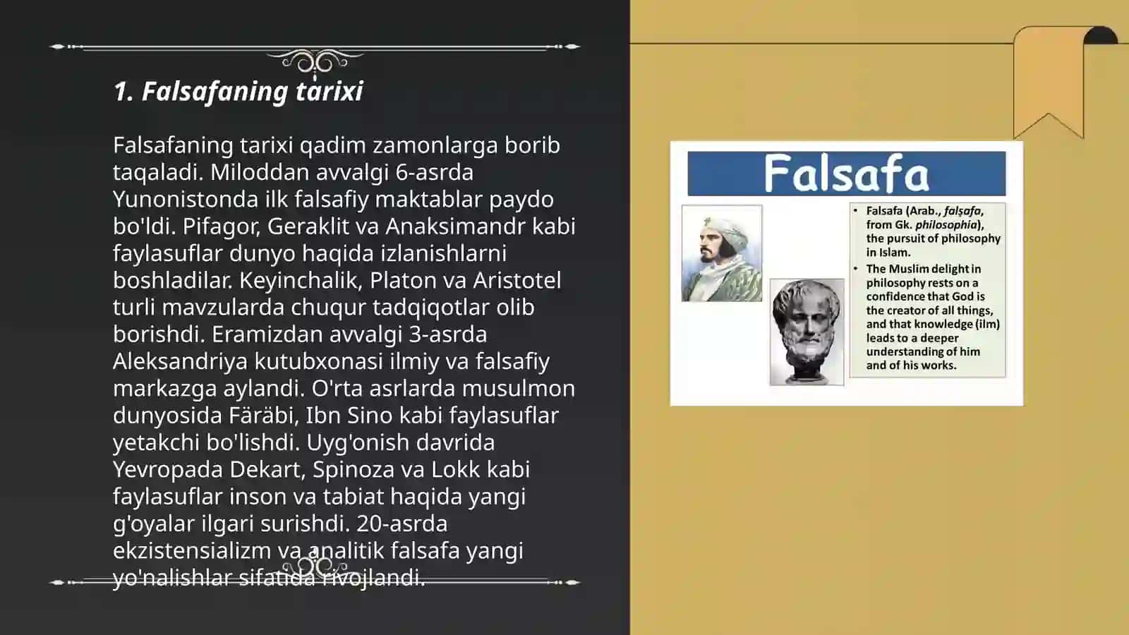 Falsafa fani haqida 3