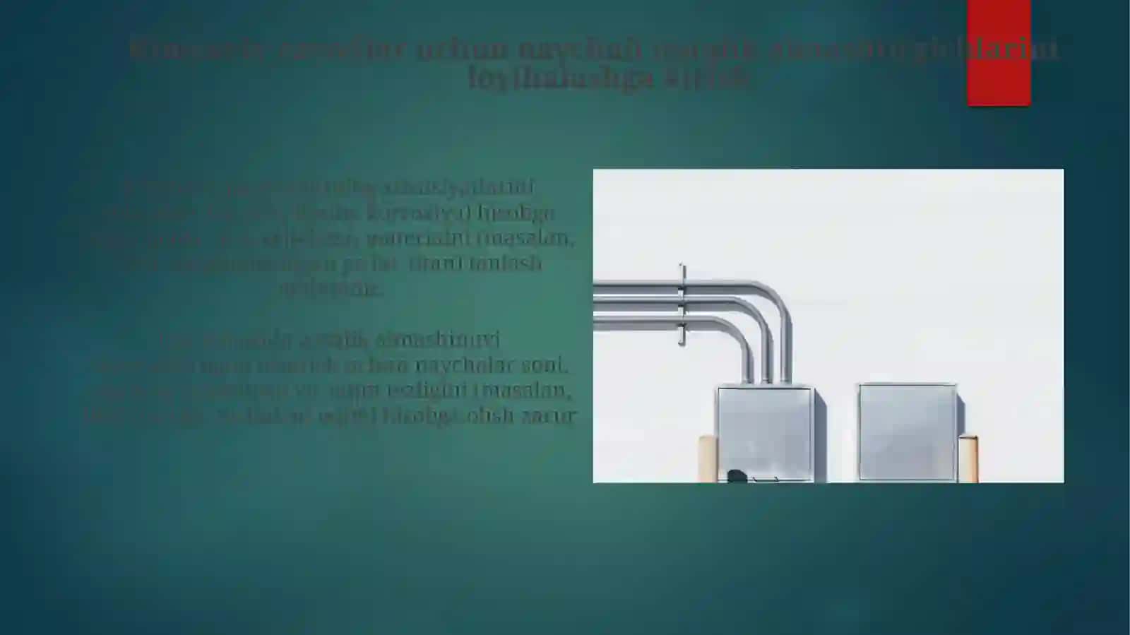 Kimyo korxonalarining trubali issiqlik almashtirgichlarini loyixalash 3