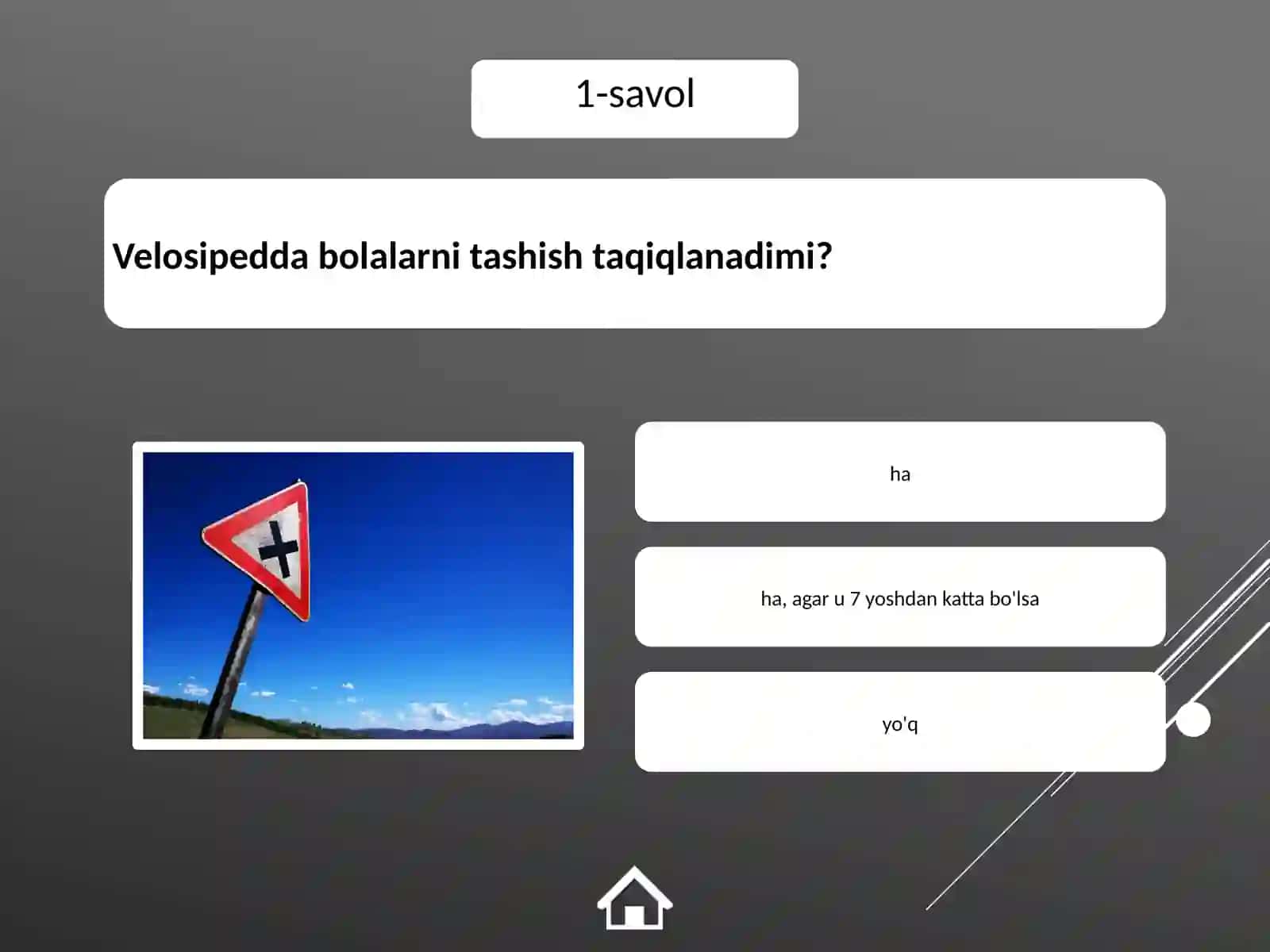 Yo'l harakati xavfsizligi (1-qism) 3