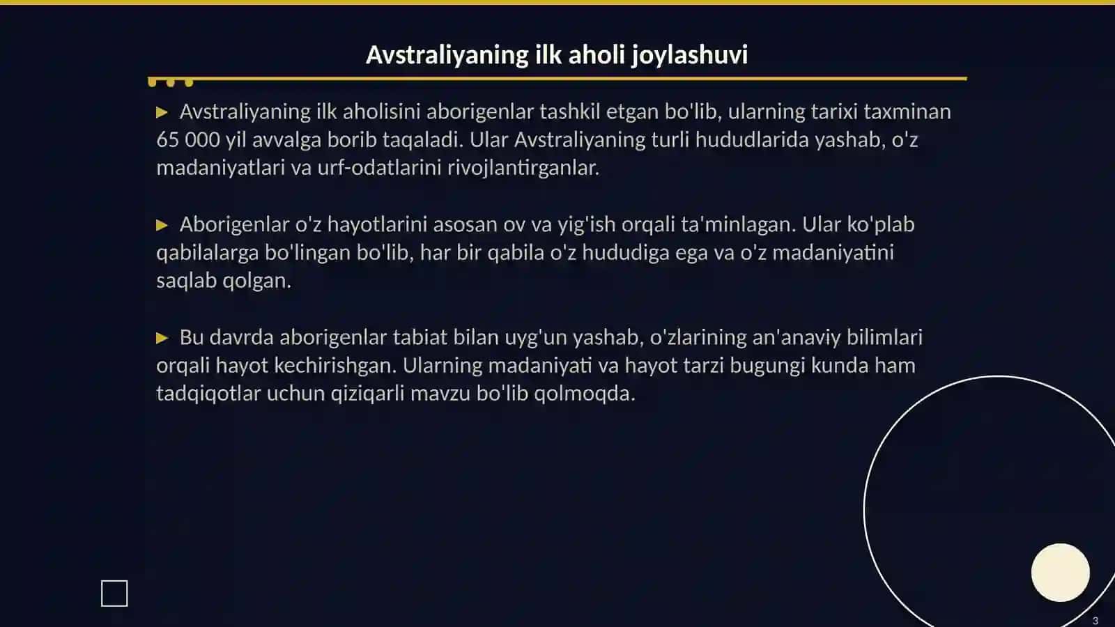 Avstarliyaning kaahf etilish tarixi 3