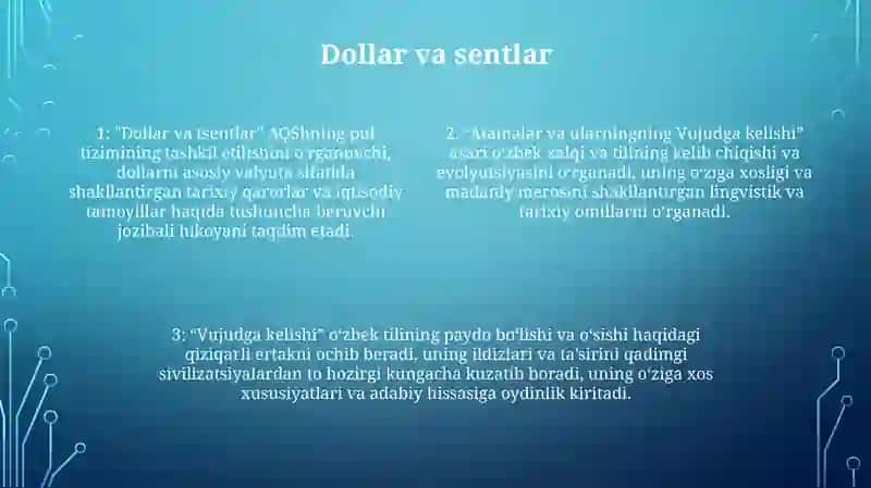 Atamalar Va Ularning VujudgaKelishi 3