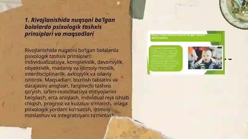 Rivojlanishida nuqsoni boʻlgan bolalarni psixologik tashxis qilish 3
