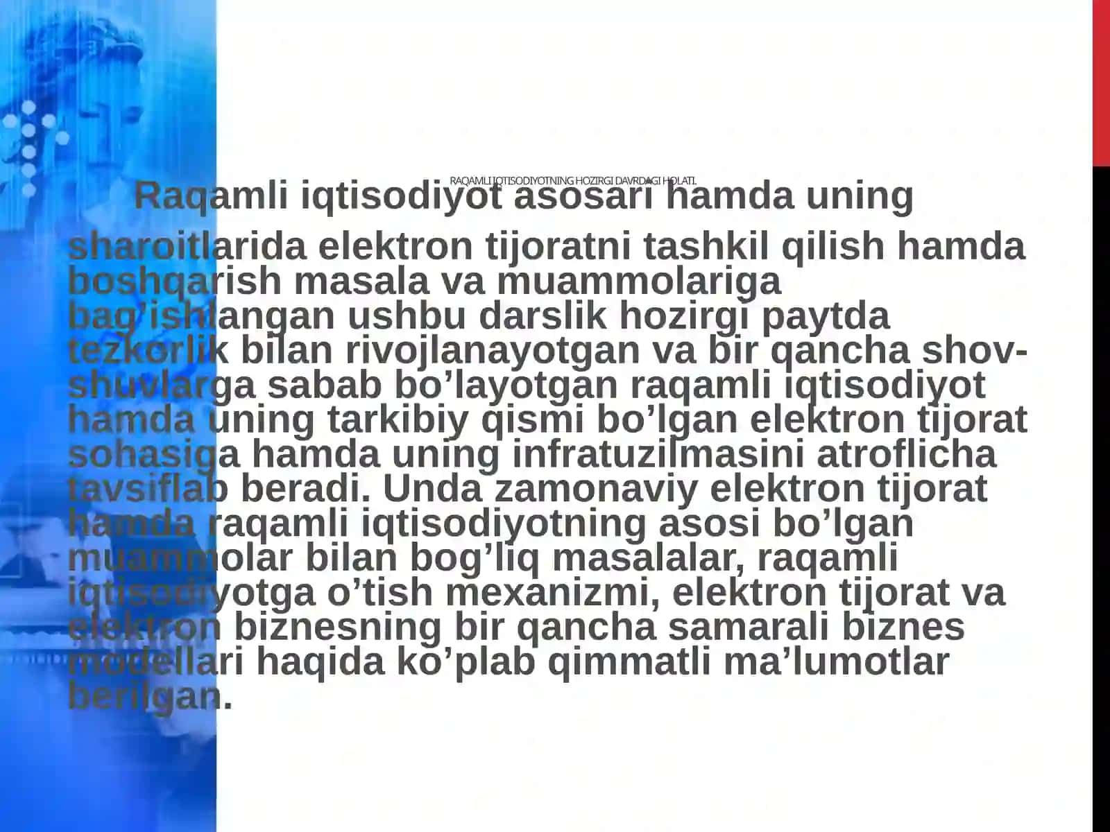 Raqamli platformalar va ekotizimlar iqtisodiyoti 3
