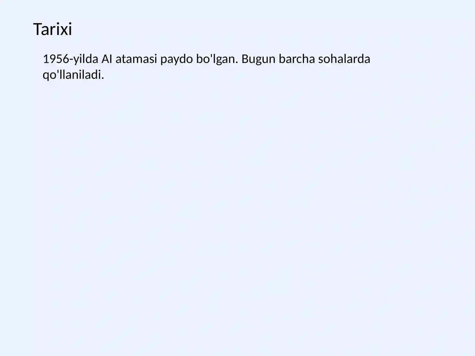 SUN'IY INTELLEKT 3