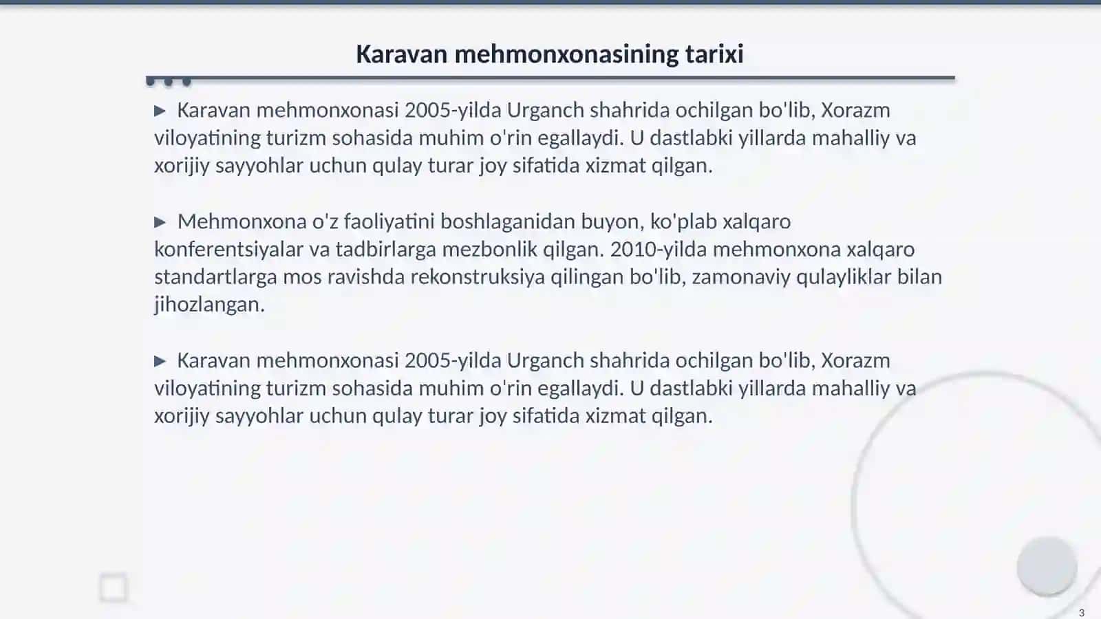 Karavan mehmonxonasi 3
