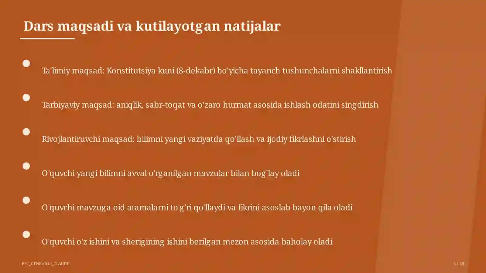 Konstitutsiya kuni (8-dekabr) 3