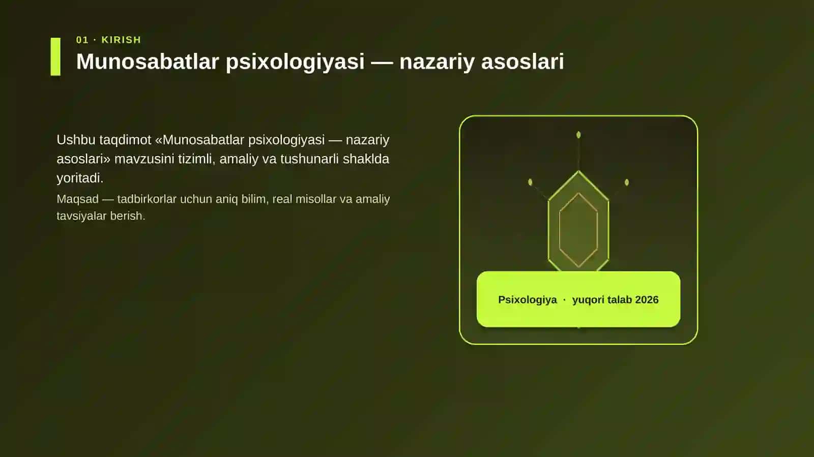 Munosabatlar psixologiyasi — nazariy asoslari 3