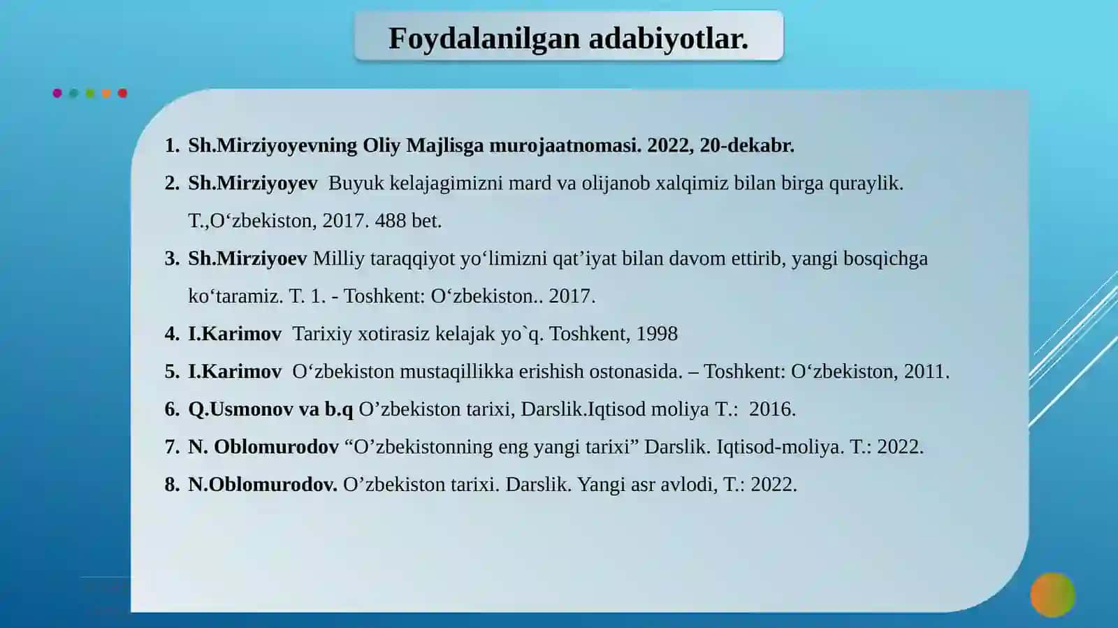 O‘ZBEKISTONDA BOZOR MUNOSABATLARINING RIVOJLANISHI 3