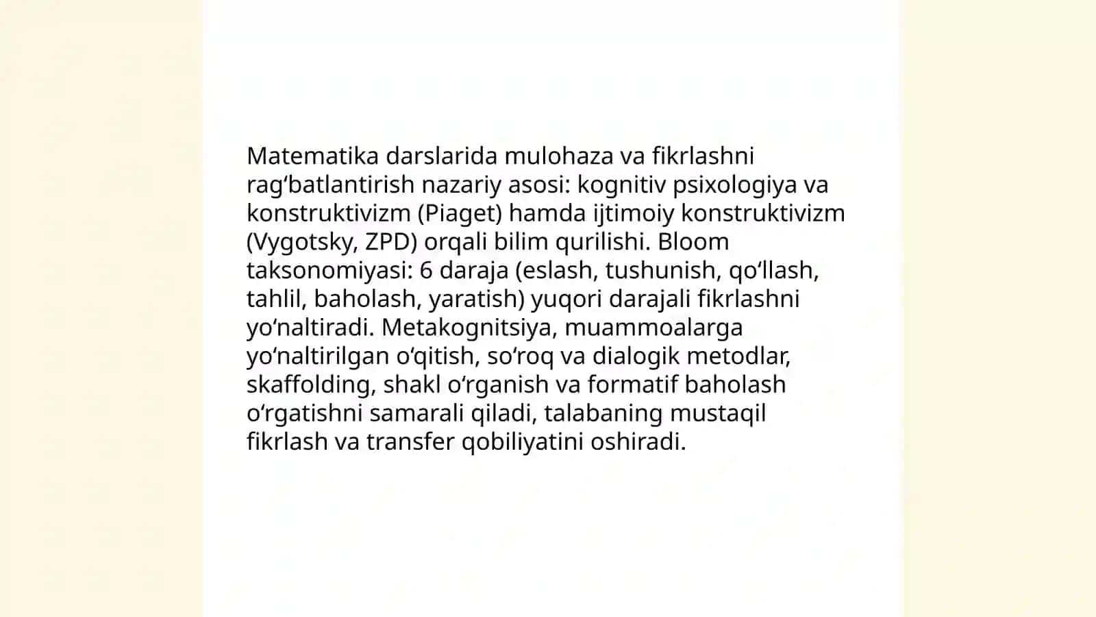 Matematika darslarida mulohaza yuritish metodikasi 3