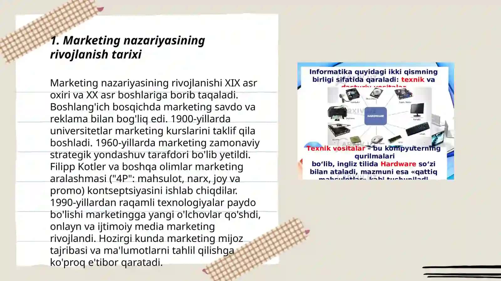 Marketing nazariyasining metodologik asoslari 3