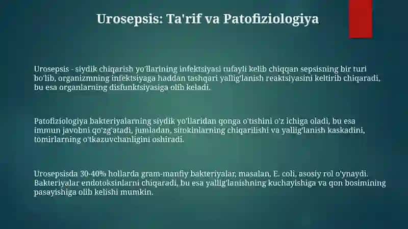 Urosepsis 3