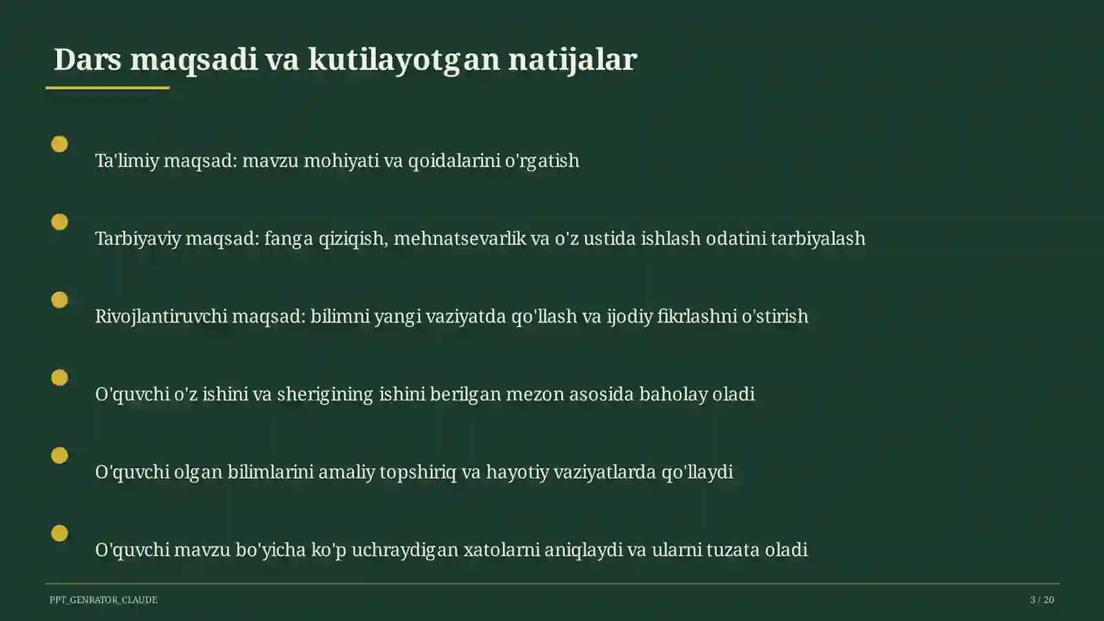 Kishilar va narsalar nomini bildirgan so'zlar (2-sinf) 3