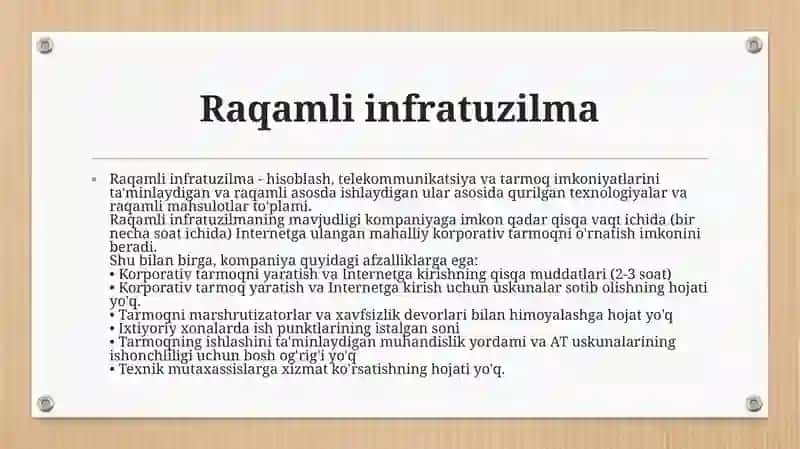 Raqamli infratuzilma 3