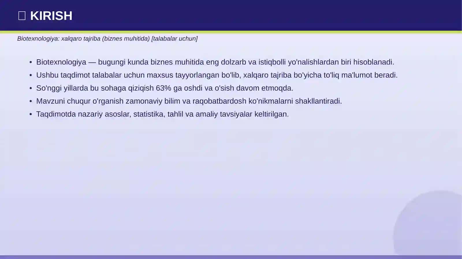 BIOTEXNOLOGIYA 3