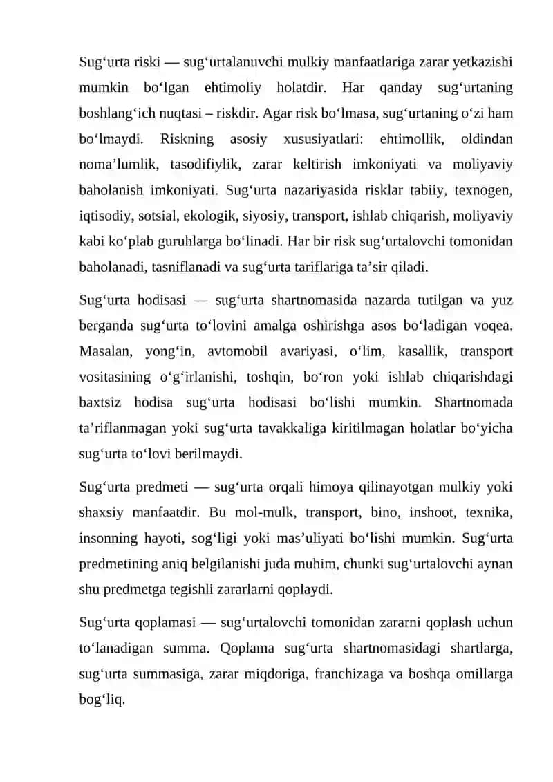 Sug‘urta Atamalari 3