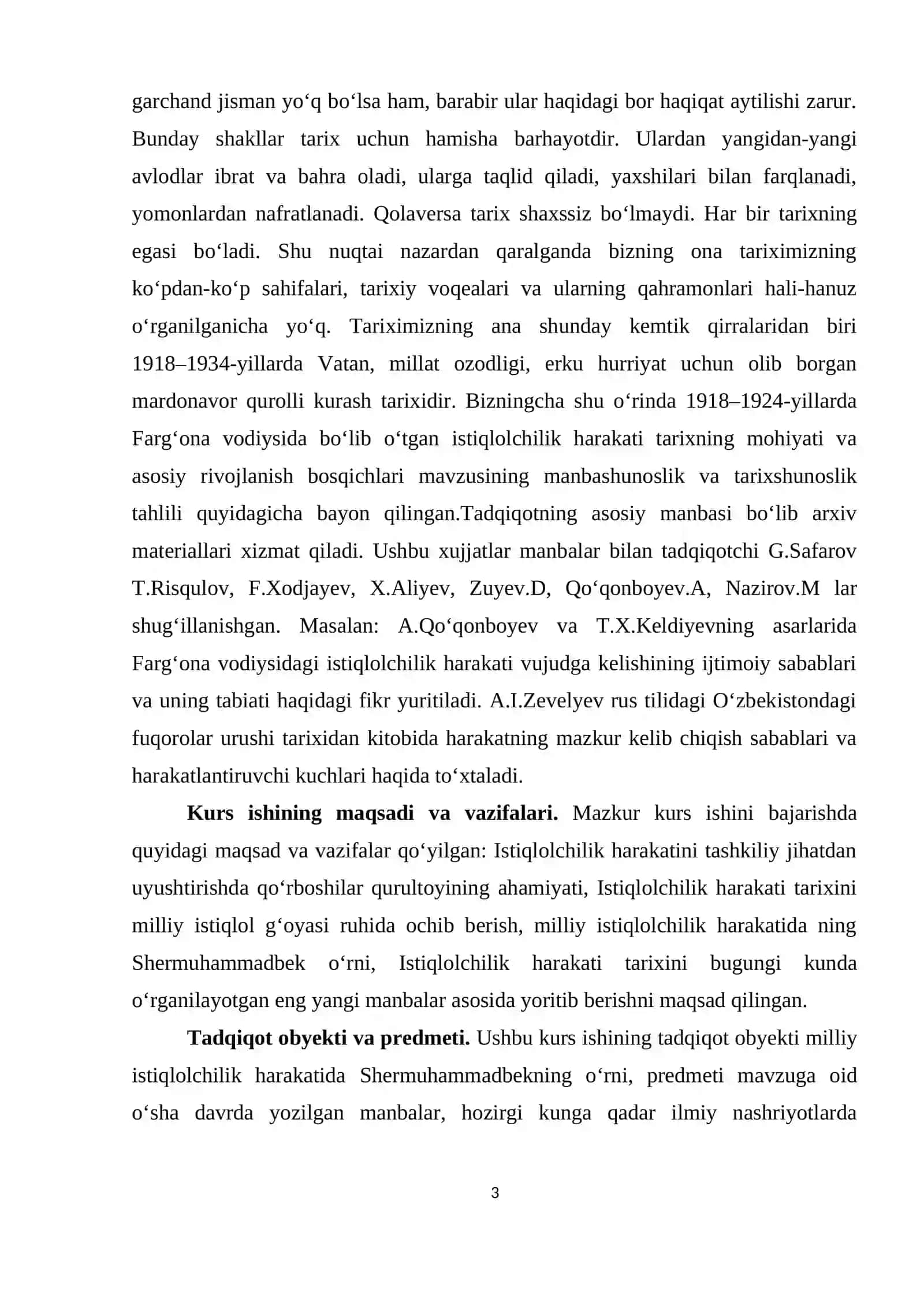 TURKISTON MINTAQASIDA ISTIQLOLCHILIK HARAKATI YO‘LBOSHCHILARI FAOLIYATI (QO‘RBOSHI SHERMUHAMMADBEK HAYOTI VA FAOLIYATI MISOLIDA) 3
