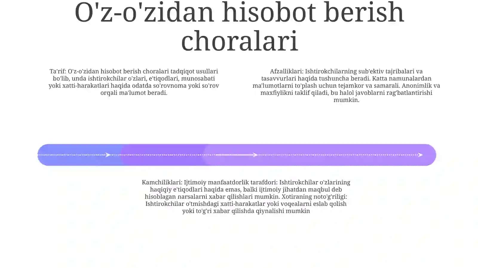 Shaxsni Tadqiq Etish Metodlari 3