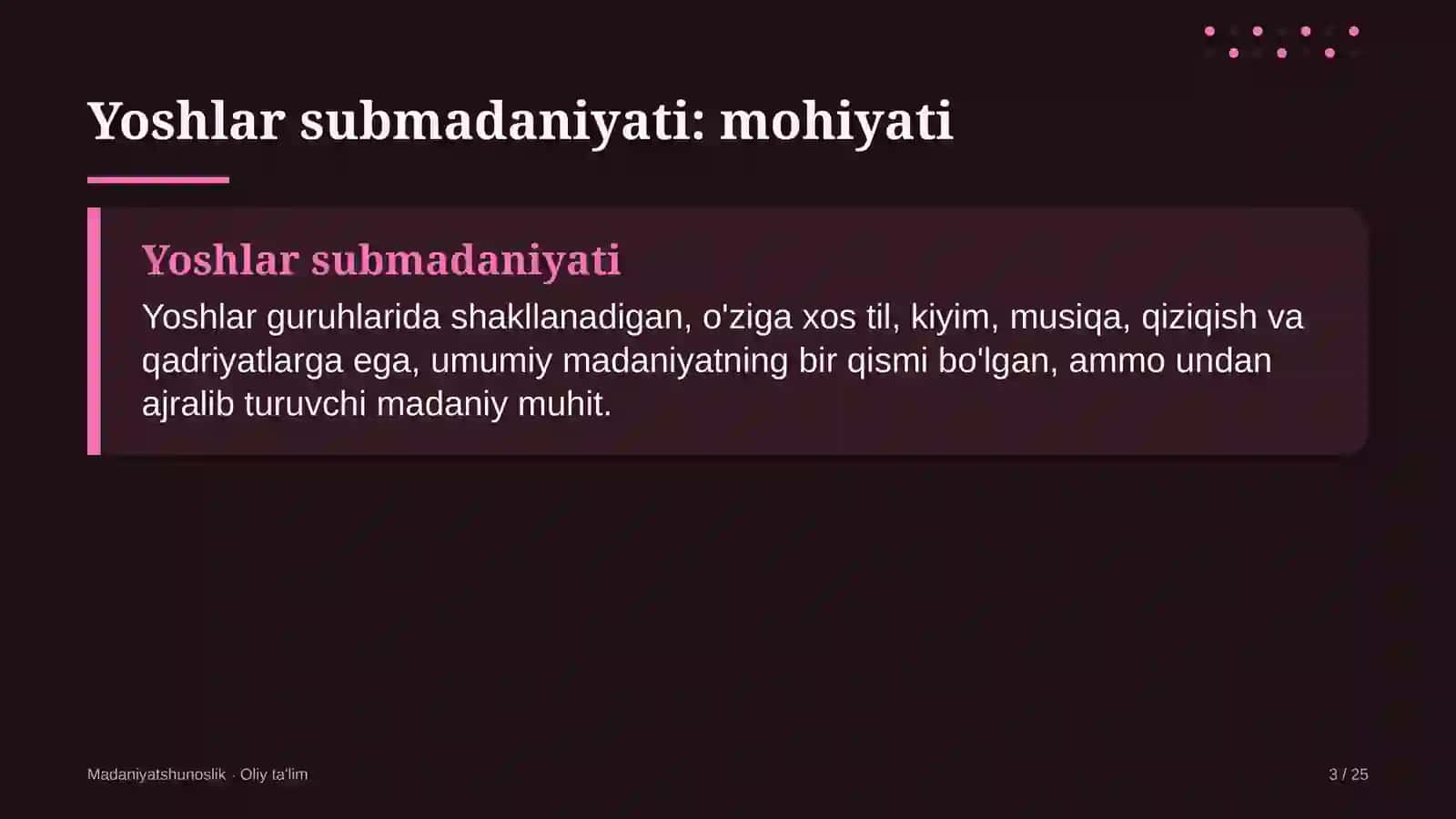 Konsullik muassasalarida yoshlar submadaniyati 3