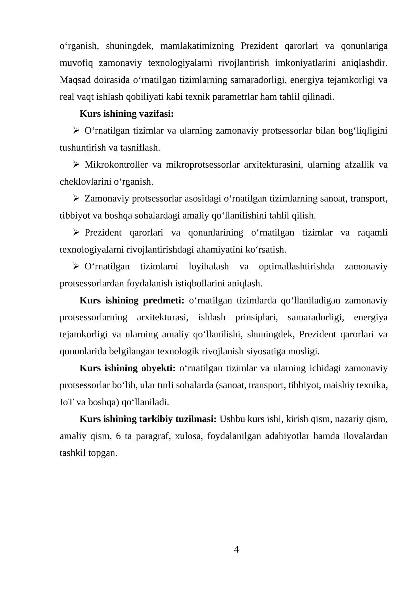 O‘rnatilgan tizimlarda qo‘llaniladigan zamonaviy protsessorlar 3