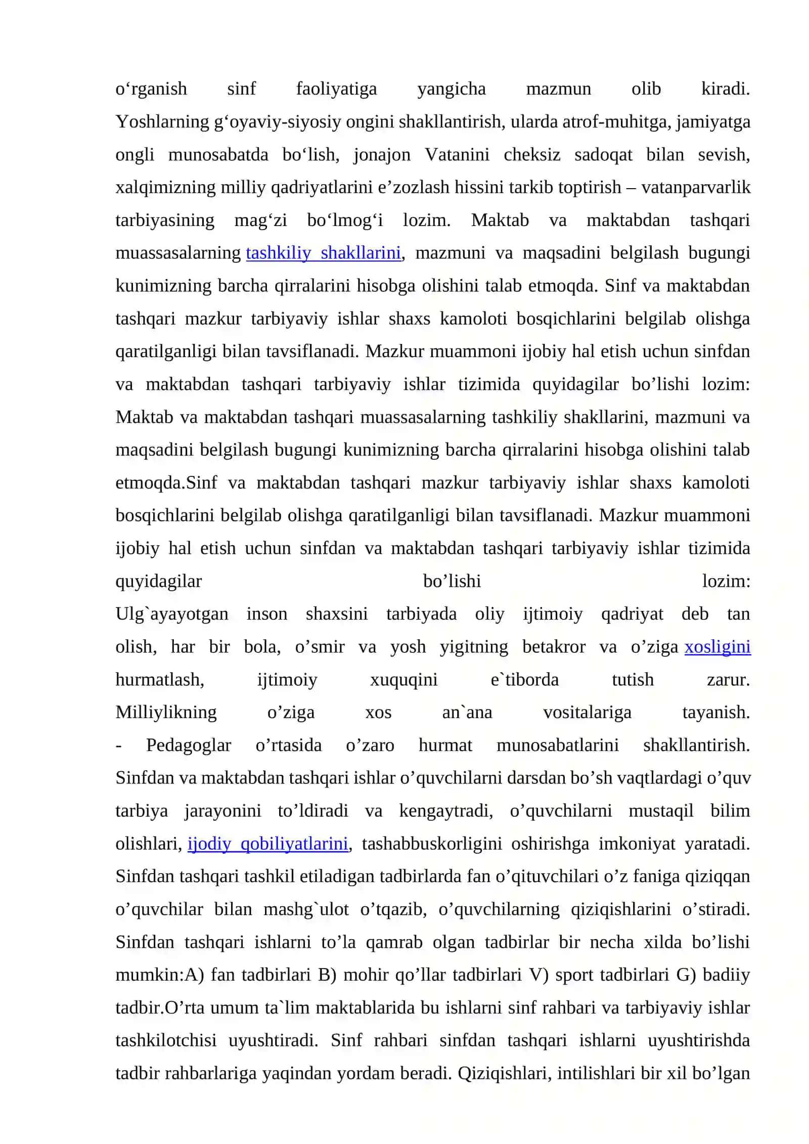 BOSHLANG'ICH SINFLARDA MATEMATIK TADBIRLARNI TASHKIL QILISH METODIKASI 3