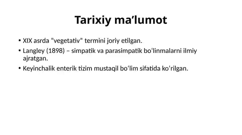 Vegetativ(avtonom)nerv tizimi 3
